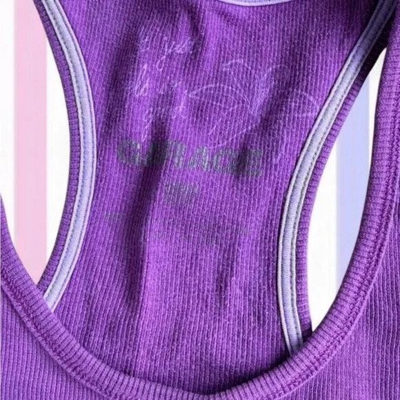 Garage Deep Purple Racerback Tank - Picture 2 of 4